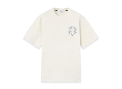 Stone Island 2100001 Organic Cotton Jersey "Ivory"