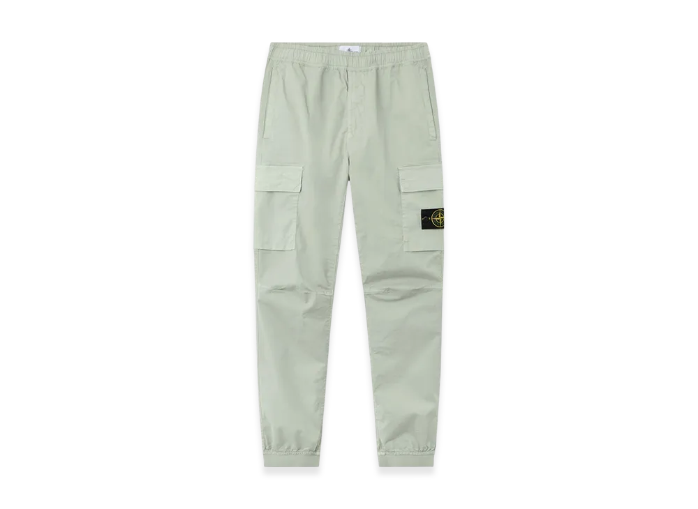 Stone Island 3100031 Stretch Organic Cotton Twill "Sage Green"
