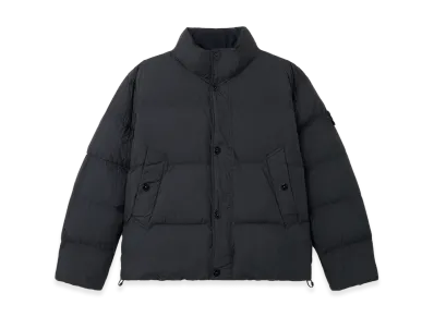 Stone Island Crinkle Reps NY Short Down Jacket "Black"