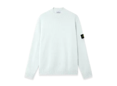 Stone Island 5100005 Moss Stitch Cotton Chenille "Sky Blue"
