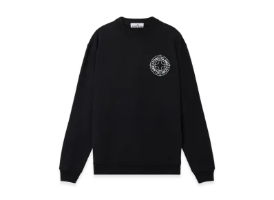 Stone Island 6100001 Cotton Fleece "Black"