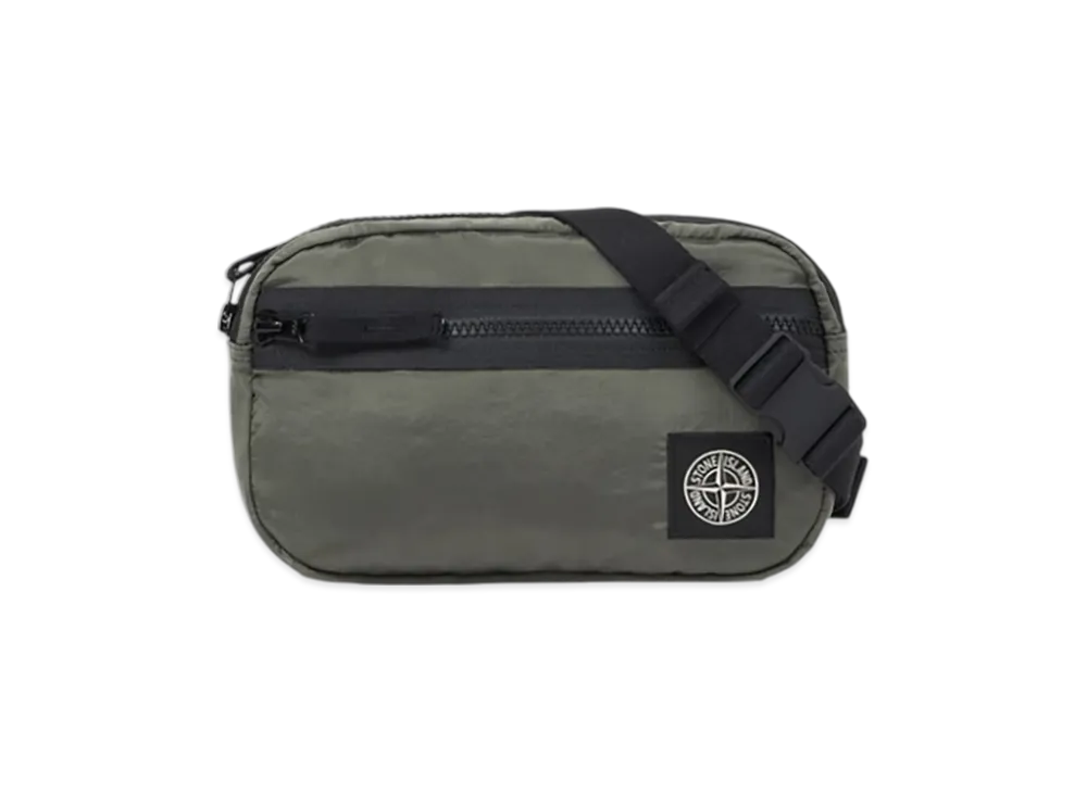 Stone Island 9200014 Coated Nylon Metal In Econyl "Musk Green"