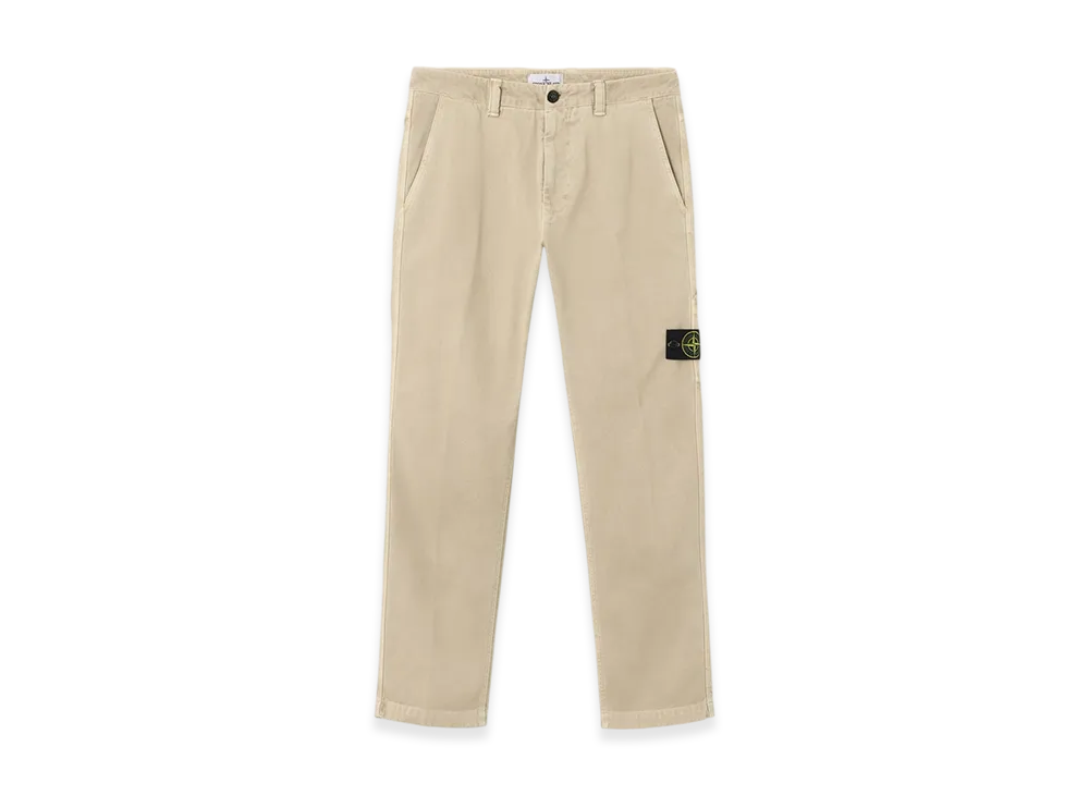 Stone Island 3100037 Organic Panama Cotton 'Old' Effect "Desert Brown"