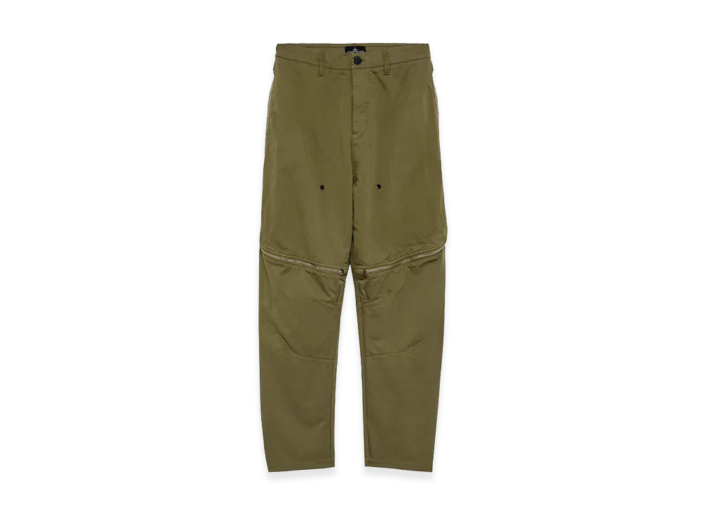 ストーンアイランドシャドウプロジェクト トラウザーズ ベントパネルパンツ "カーキ"
