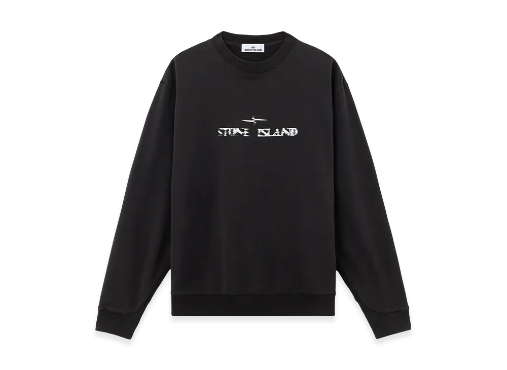 Stone Island 6100001 Cotton Fleece "Dark Brown"