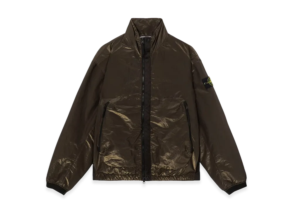 Stone Island 4100001 Nylon Metal Colour Weft "Dark Brown"