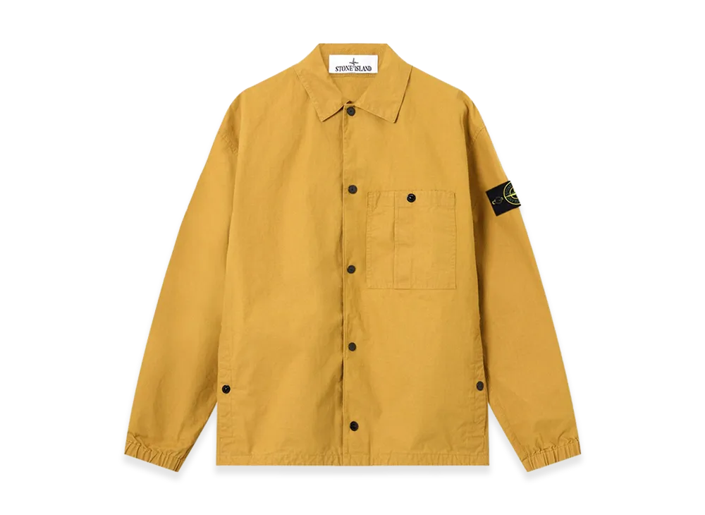 Stone Island 1200018 Double-Coated Cotton Ripstop "Mustard"