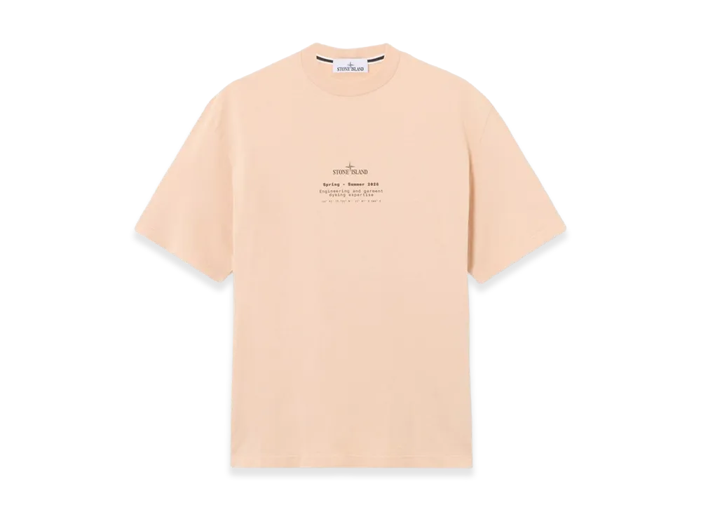 Stone Island 2100001 Organic Cotton Jersey "Plaster Pink"