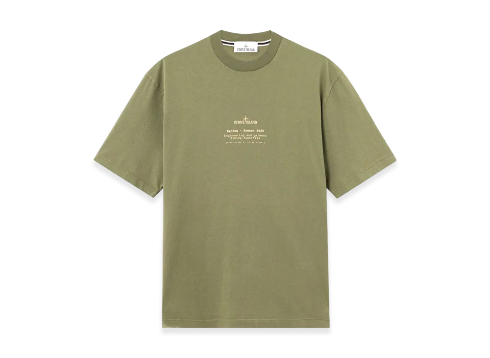 Stone Island 2100001 Organic Cotton Jersey "Military Green"