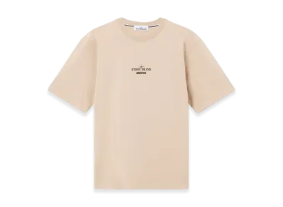 Stone Island 2100023 Organic Cotton Jersey "Desert Brown"
