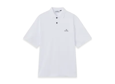 Stone Island 2200001 50/2 Organic Cotton Pique "White"