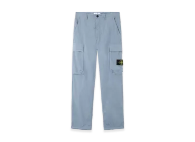 Stone Island 3100043 Stretch Cotton Tela 'Paracadute' "Avio Blue"