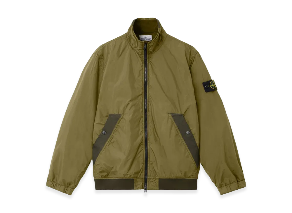 Stone Island 4100111 Crinkle Reps NY "Military Green"