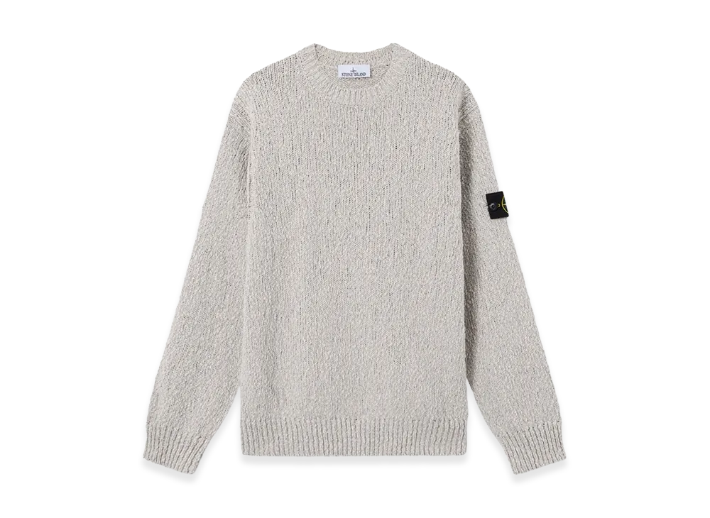 Stone Island 5100025 Speckled Cotton "Pearl Grey Melange"