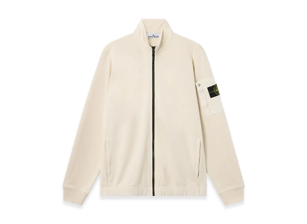 Stone Island 6100018 Cotton Fleece "Ivory"