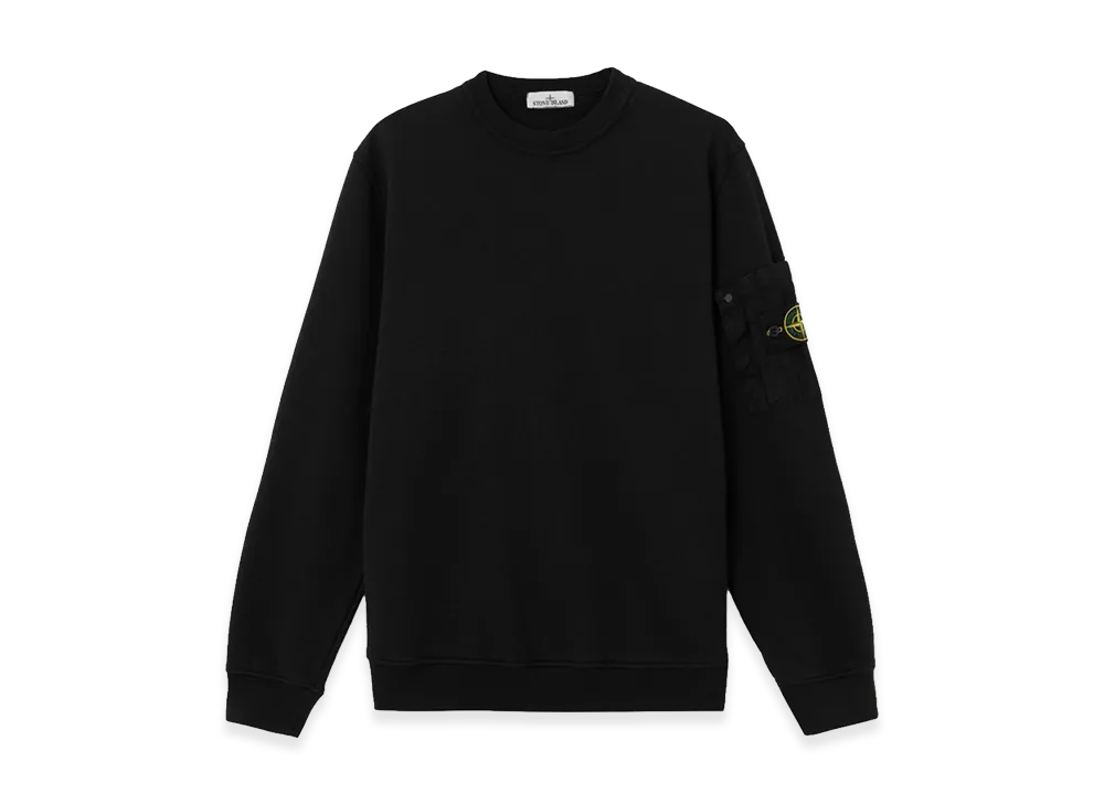 Stone Island 6100019 Cotton Fleece "Black"