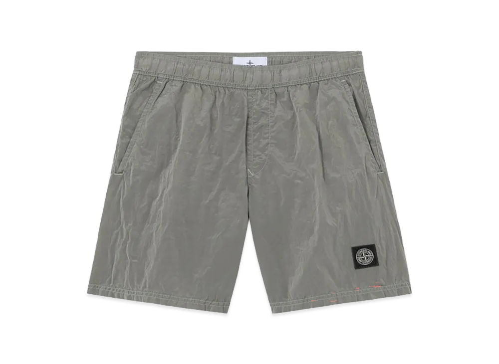 Stone Island B100004 Nylon Metal In Econyl "Pearl Grey"