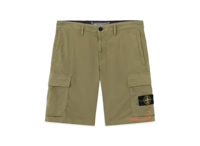 Stone Island L100020 Stretch Cotton Tela 'Paracadute' "Military Green"