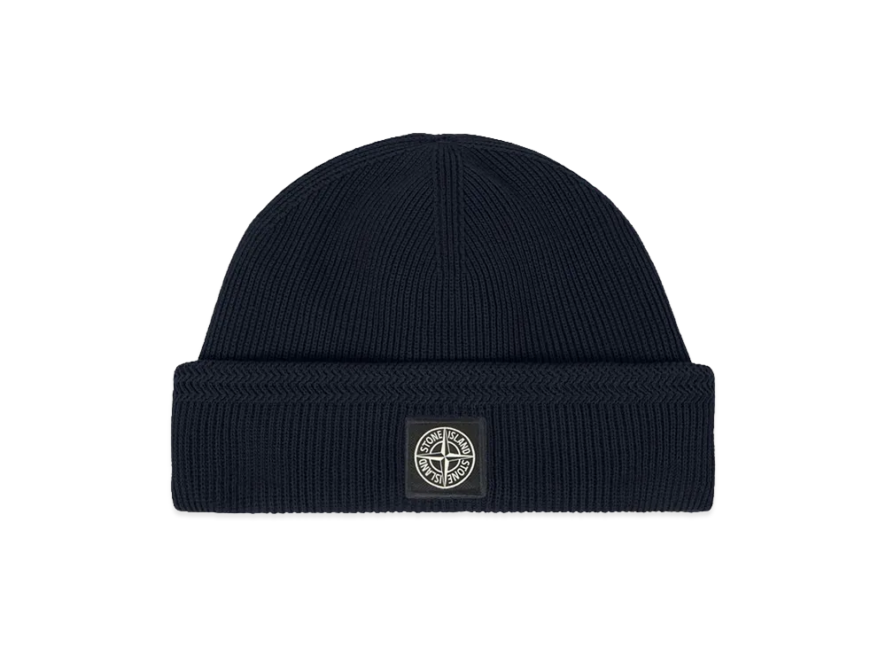 Stone Island N100102 Ribbed Soft Organic Cotton "Navy Blue"