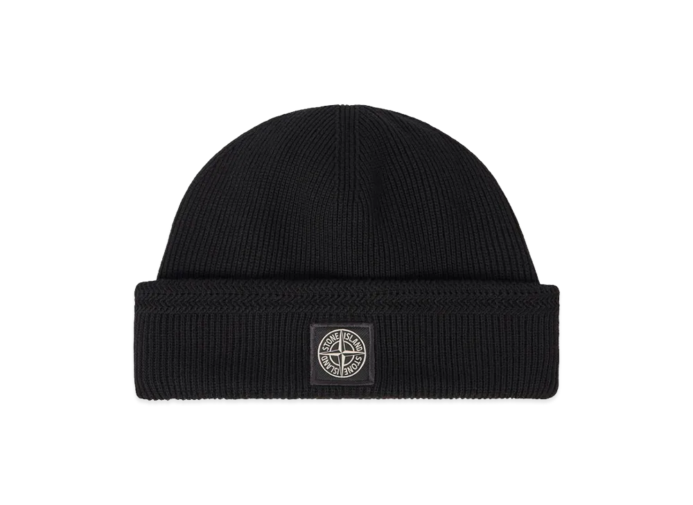 Stone Island N100102 Ribbed Soft Organic Cotton "Black"