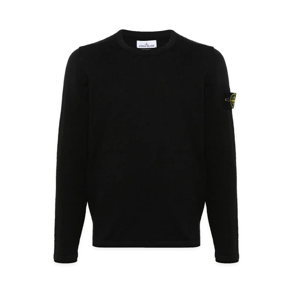 Stone Island Maglia A Girocollo "Black"