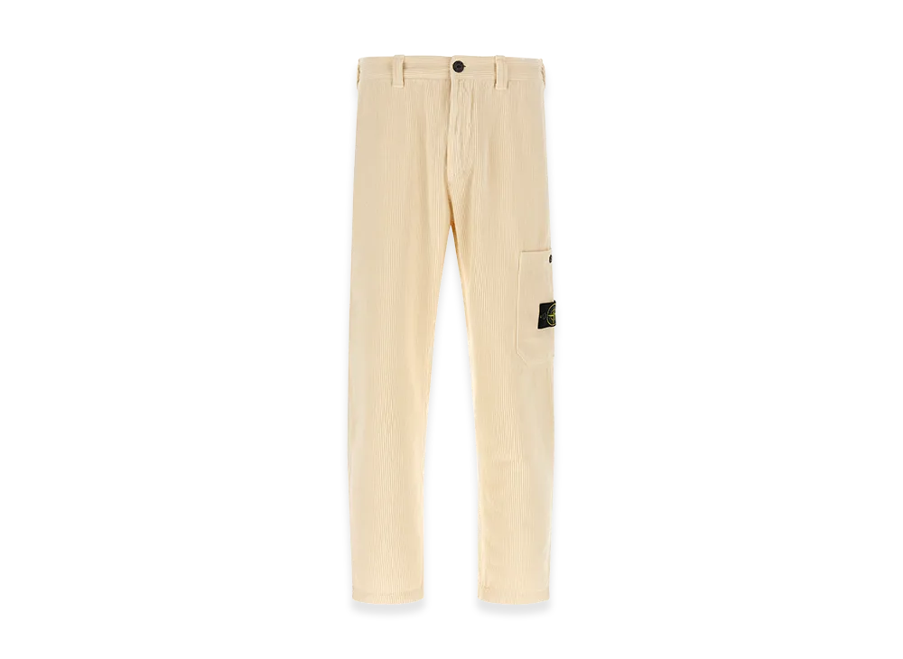 Stone Island 3100039 Velvet Cargo Pants "Beige"