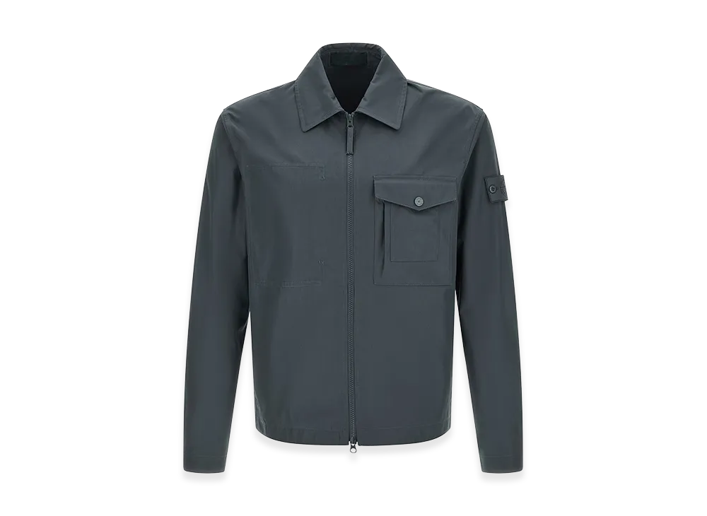 Stone Island 1200011 Cotton Overshirt "Blue"