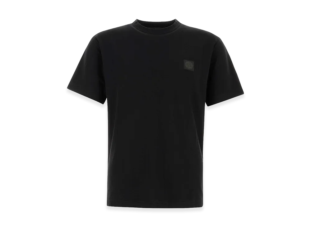 Stone Island Cotton T-Shirt "Black"