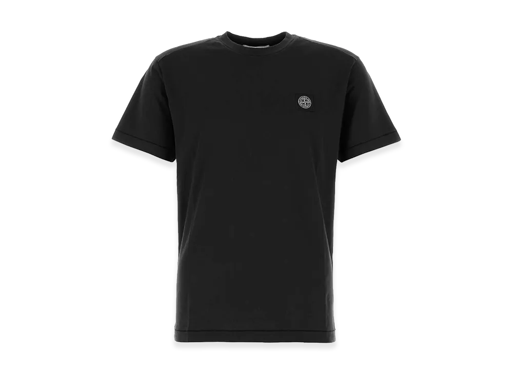 Stone Island Cotton T-Shirt "Black"