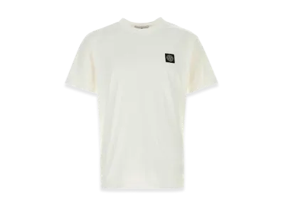 Stone Island Cotton T-Shirt "White"