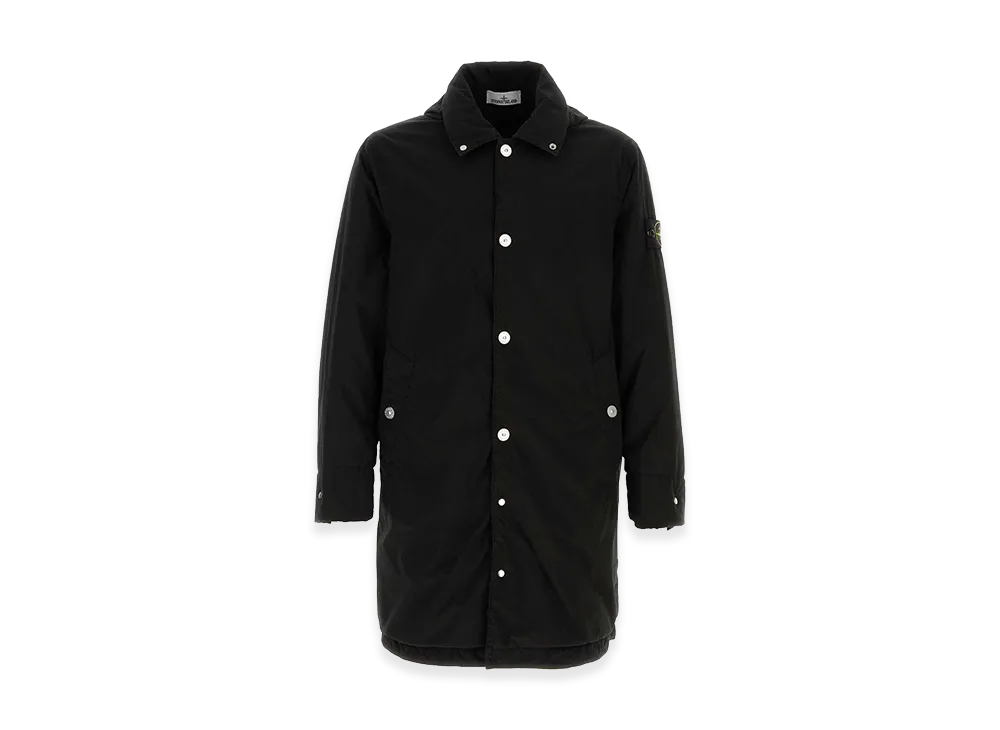 Stone Island Stretch Polyester Jacket "Black"