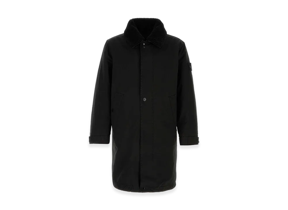 Stone Island Polyester Blend Jacket "Black"