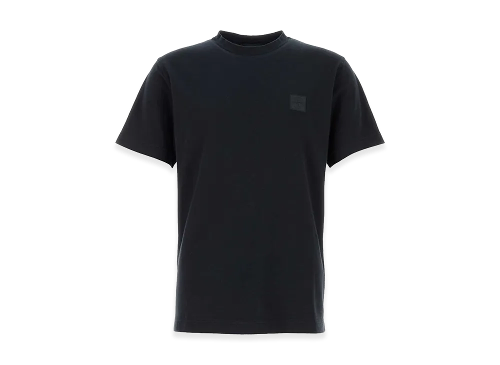 Stone Island Midnight Blue Cotton T-Shirt "Blue"