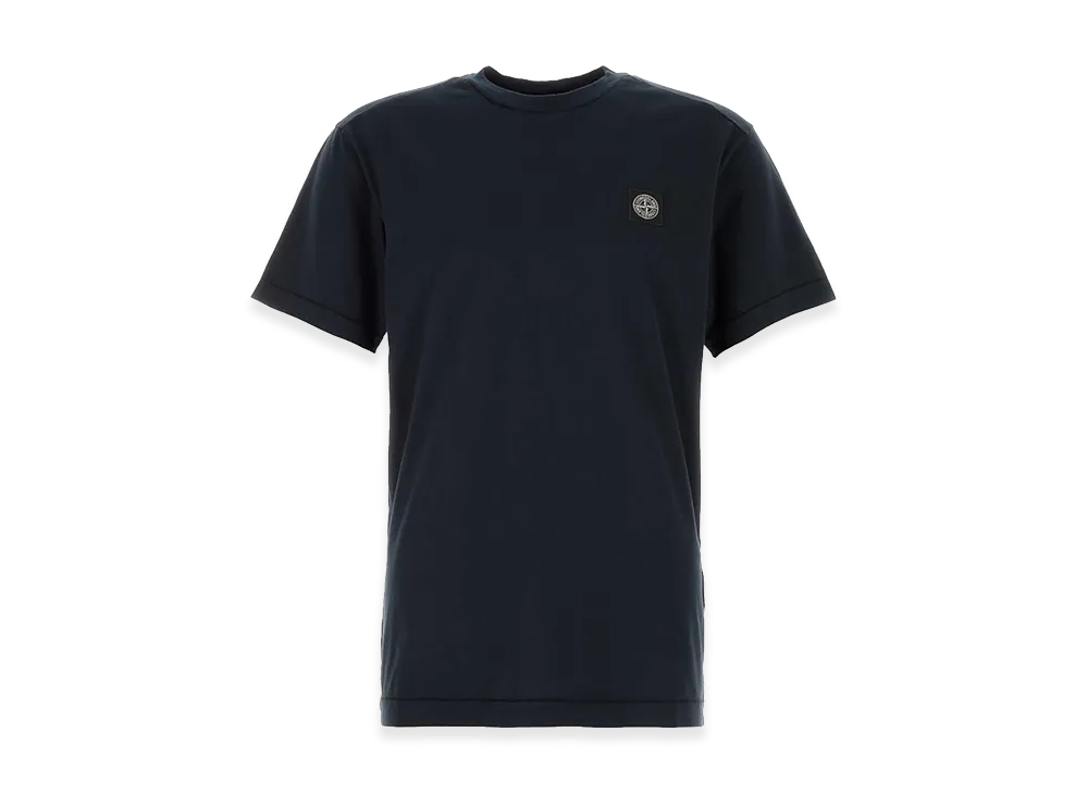 Stone Island Midnight Blue Cotton T-Shirt "Blue"