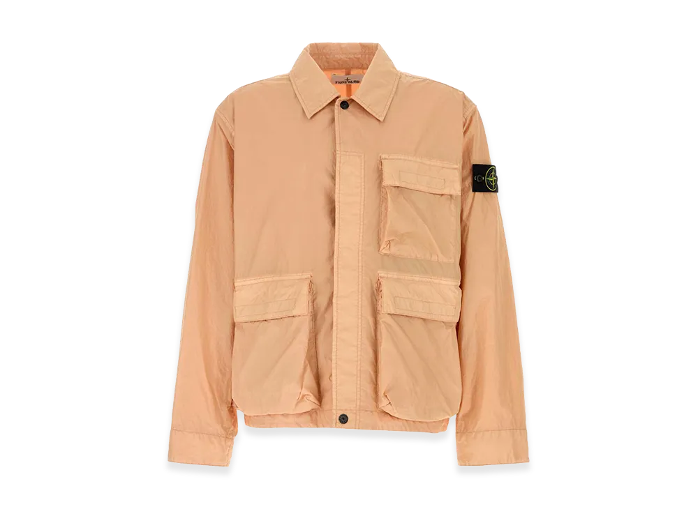 Stone Island Salmon Nylon Jacket "Pink"