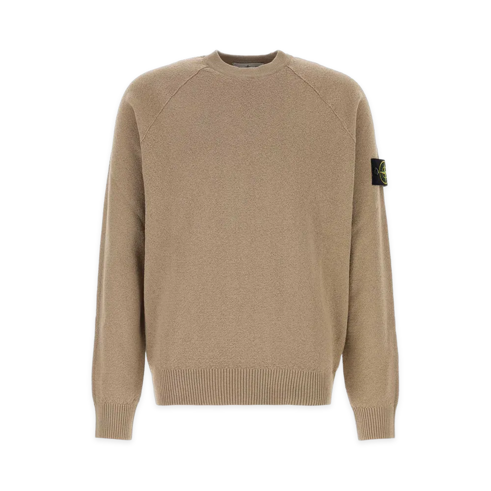 Stone Island Cotton Sweater "Beige/Cappuccino"