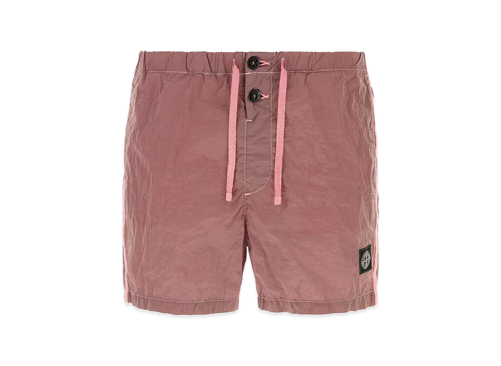 Stone Island Antique Pink Nylon Swimming Shorts "Pink"