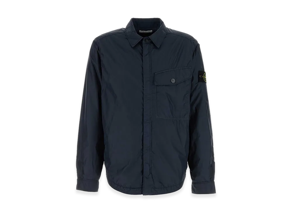 Stone Island Navy Blue Nylon Padded Jacket "Blue"