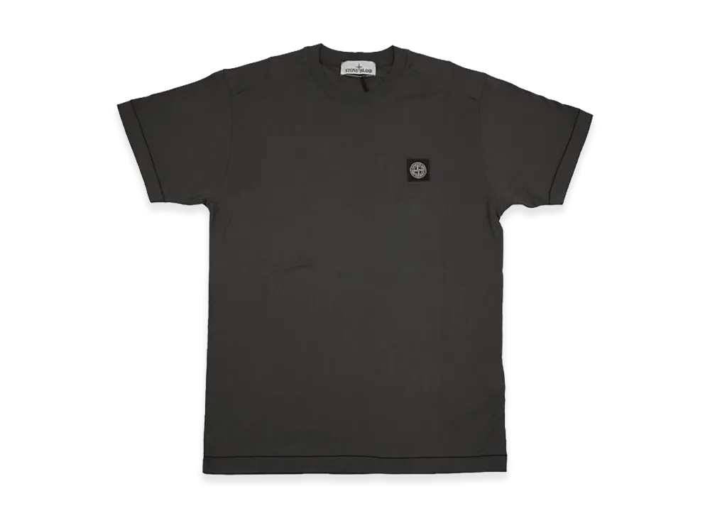 Stone Island Garment Dyed SS T-Shirt "Asphalt"