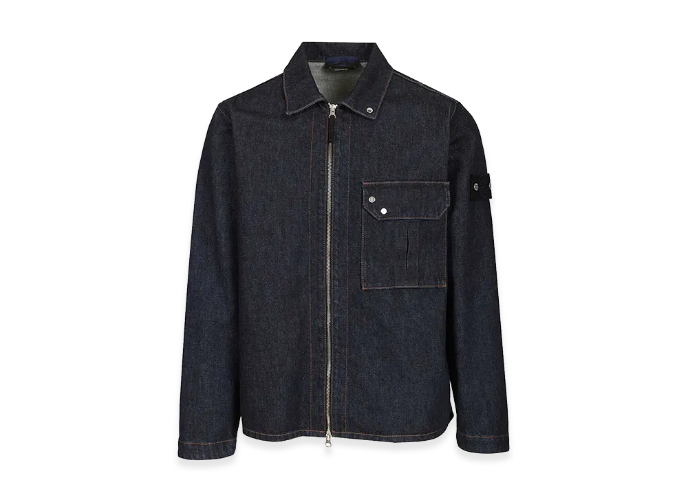 Stone Island Denim Overshirt "Blue"