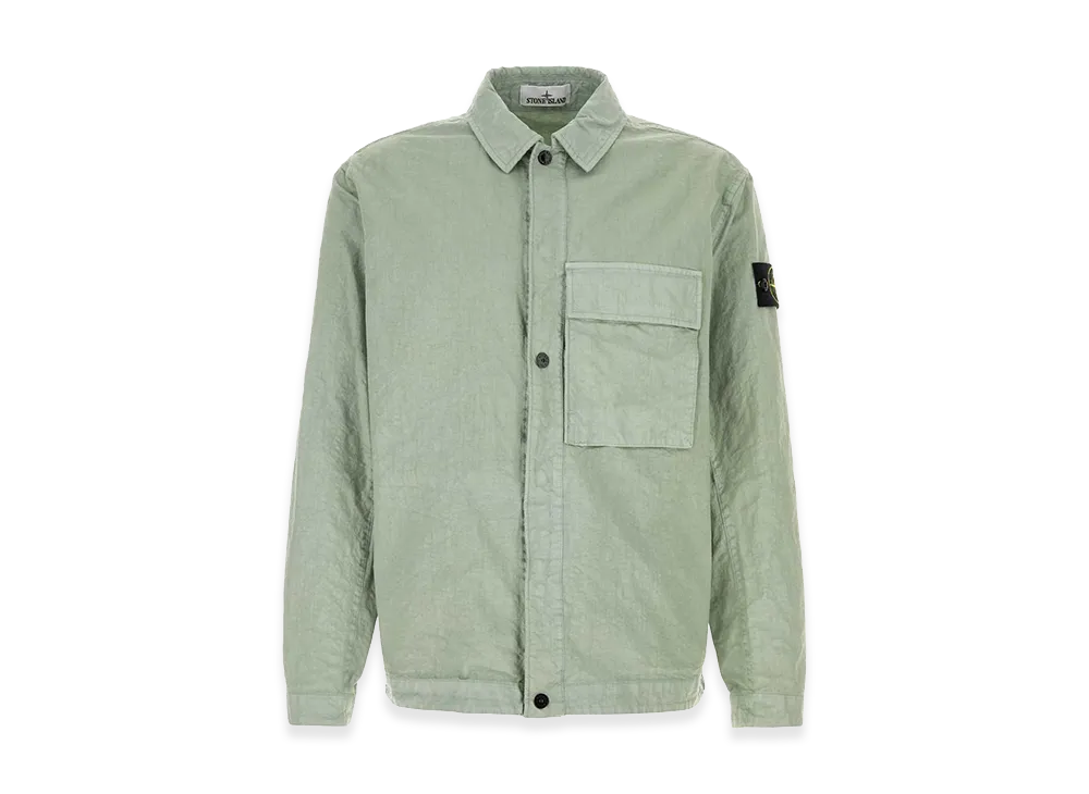 Stone Island Nylon Shirt "Green"