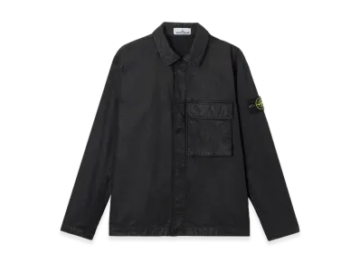 Stone Island Nylon Shirt "Black"