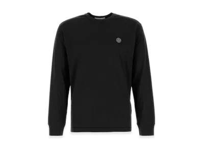 Stone Island Cotton T-Shirt "Black"