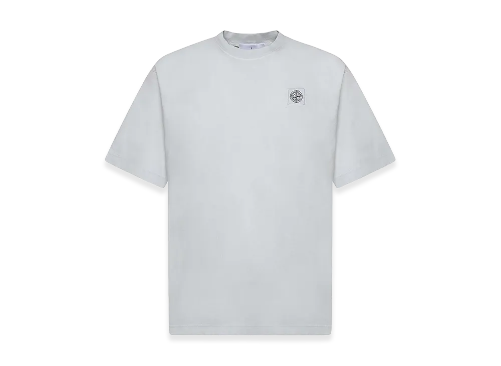 Stone Island Cotton T-Shirt "LightBlue"