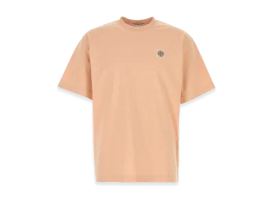 Stone Island Cotton T-Shirt "Pink"