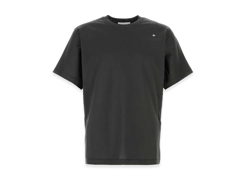 Stone Island Charcoal Cotton T-Shirt "Grey"