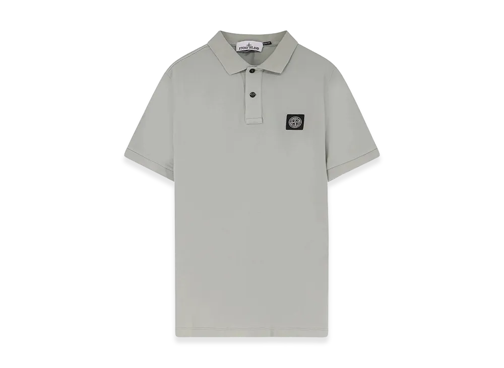 Stone Island Slim Fit Cotton Pique Polo Shirt "Beige"