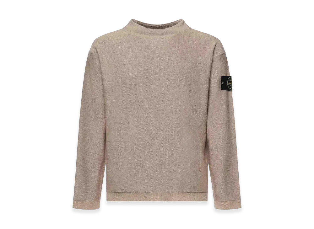 Stone Island Cotton And Nylon Sweater "Beige"