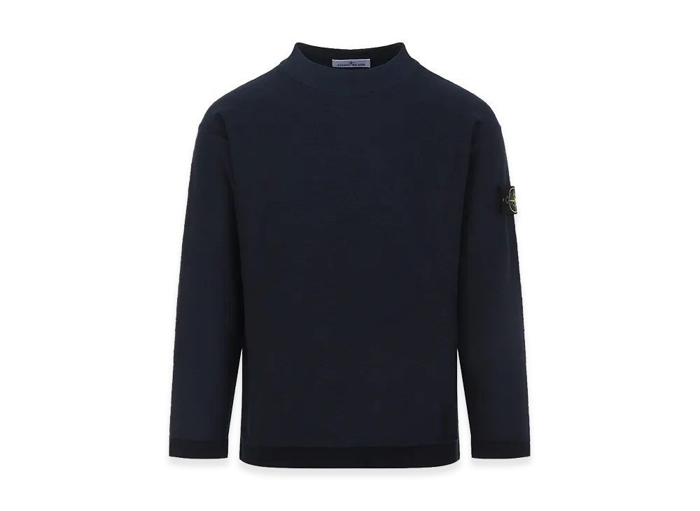 Stone Island Cotton And Nylon Sweater "Blue"