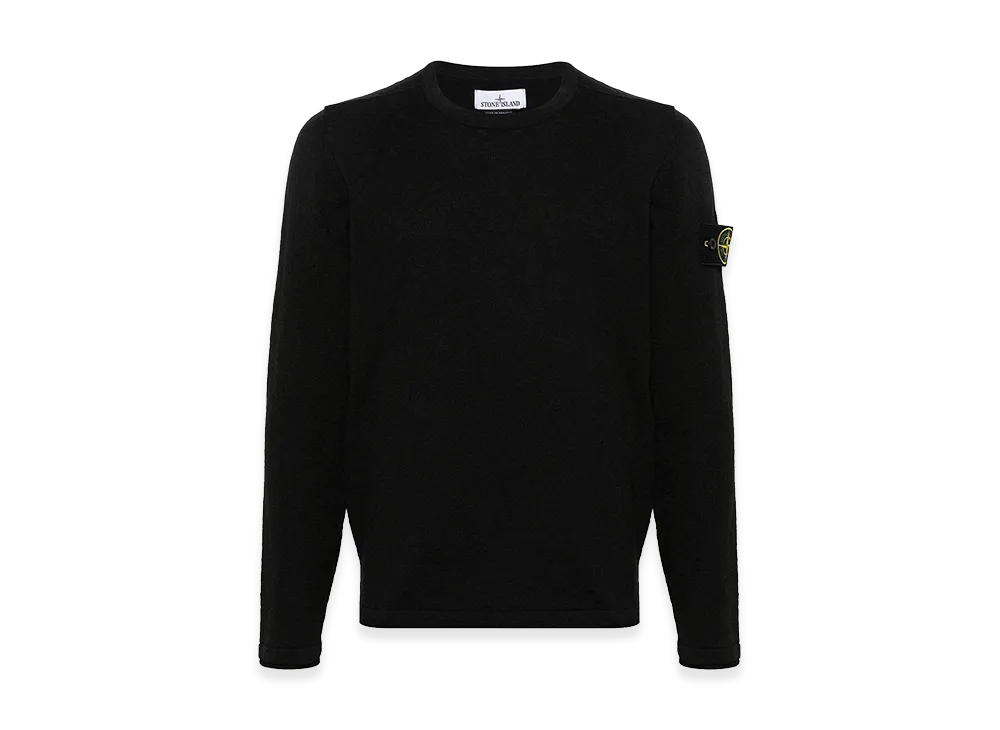 Stone Island Crew Neck Sweater "Black"